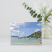 Tortola Small Dock Poscard Briefkaart (Staand voorkant)