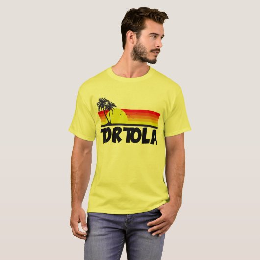 Tortola T-shirt (Voorkant volledig)
