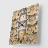 Tortoshellingspatroon Vierkante Klok (Hoek)