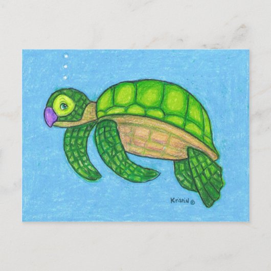 TORTUGA-briefkaart Briefkaart (Voorkant)