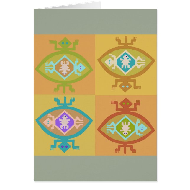 Tortuga-familie uit het zuidwesten (Voorkant)