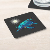 Tortuga Futurista Kartonnen Onderzetters (Schuin)