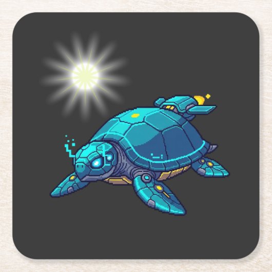 Tortuga Futurista Kartonnen Onderzetters (Voorkant)