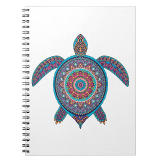 Tortuga Mandala — Calma Colorida Notitieboek