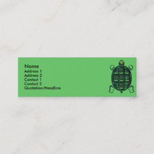 Tortuga-profielkaart Mini Visitekaartje