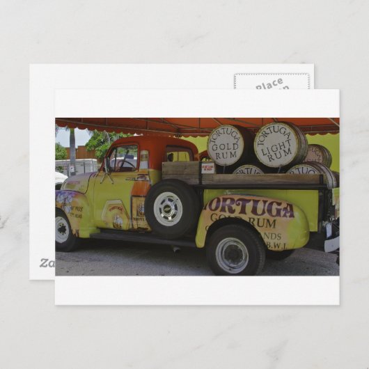 Tortuga Rum Briefkaart (Voorkant / Achterkant)