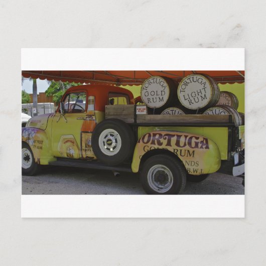 Tortuga Rum Briefkaart (Voorkant)