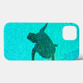 Tortuga Turtle Mosaic op Sanibel Island Florida Case-Mate iPhone Case (Achterkant (horizontaal))
