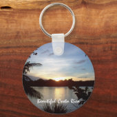 Tortuguero Evening - Sunset in Costa Rica Sleutelhanger (Voorkant)