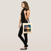 Tortuguero Sunset - Beauful Costa Rica Tote Bag (Voorkant (model))