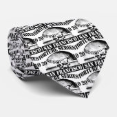 Torture Series Baseball 2010 San Francisco Stropdas (Opgerold)