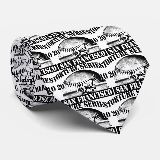 Torture Series Baseball 2010 San Francisco Stropdas (Opgerold)