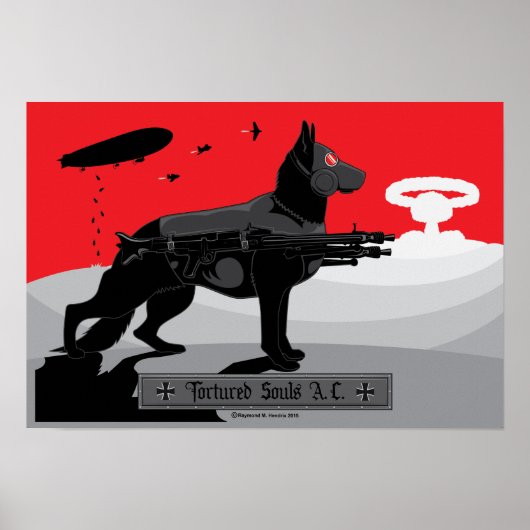 "Tortured Souls A.C." GSD Poster (Voorkant)