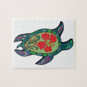 Tortus Hibiscus Legpuzzel (Horizontaal)