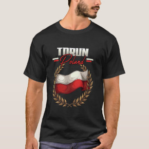 Torun Polen Reizen Poolse Vlag Polska T-shirt