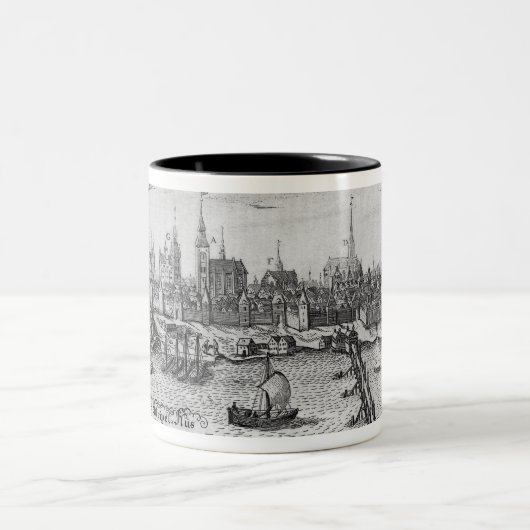 Torun, Polen Tweekleurige Koffiemok (Center)