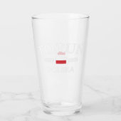 Torun Polska (Polen) Poolse coördinaten Glas (Achterkant)