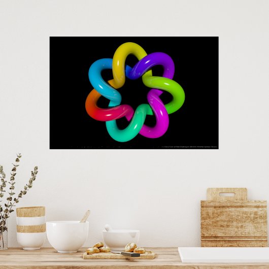 Torus Twist Poster (Keuken)
