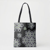 Torusphere PolyHexaBloom Bag Tote Bag (Voorkant)