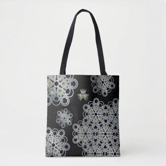 Torusphere PolyHexaBloom Bag Tote Bag (Voorkant)