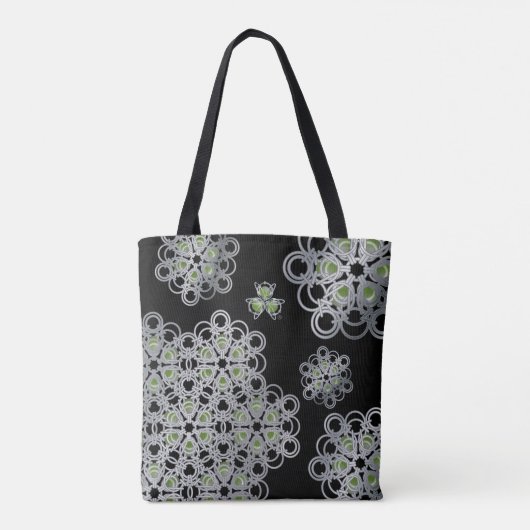 Torusphere PolyHexaBloom Bag Tote Bag (Achterkant)