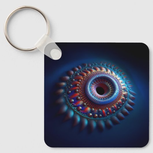 toruswormgat sleutelhanger (Voorkant)