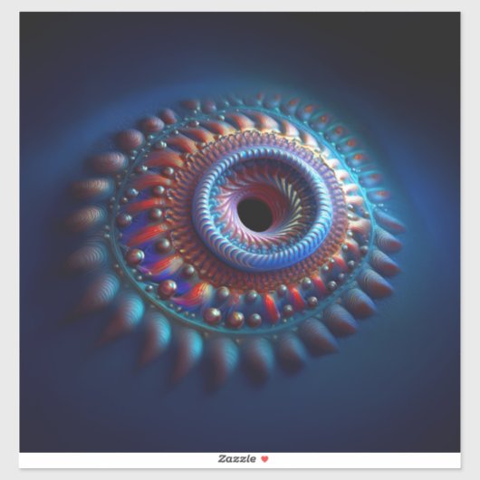 toruswormgat sticker (Vel)