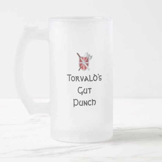 Torvald's Beer Stein Matglas Bierpul (Links)