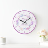 Torvi vetherkralen met een paarse benaming grote klok (Huis)