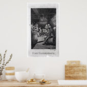 Tory Pandemonium van John Trumbull's Poster (Keuken)