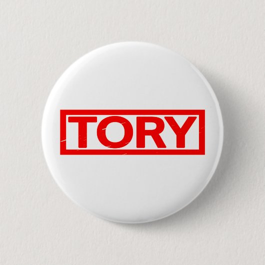 Tory Stamp Ronde Button 5,7 Cm (Voorkant)