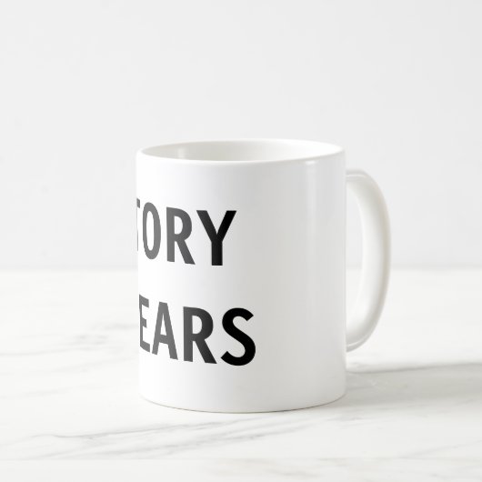 Tory Tears Koffiemok (Voorkant rechts)