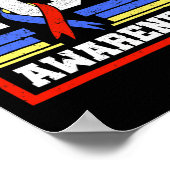 TOS Awareness Ribbon Thoracic Outlet Syndrome Supp Poster (Hoek)