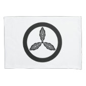 Tosa-eikenbladeren in cirkel kussensloop (Voorkant)