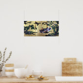 Tosa Mitsuyoshi Peafowl en Phoenixes Poster (Keuken)