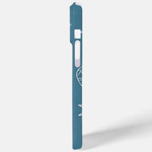 Tosca Christmas texture with festive elements Case-Mate iPhone Case (Achterkant / Links)