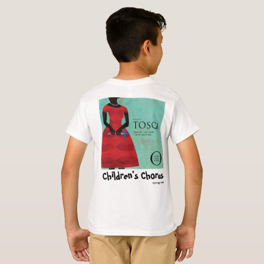 Tosca Kinderkorps T T-shirt (Achterkant volledig)