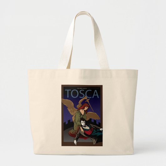Tosca, Opera Grote Tote Bag (Voorkant)