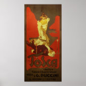 Tosca Opera Poster (Voorkant)