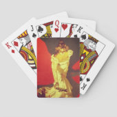 Tosca origineel poster, detail (Giacomo Puccini) Pokerkaarten (Achterkant)