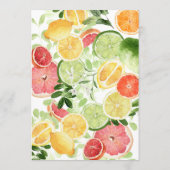 Toscaans Italiaans Poolparty | Spritz Menu (Achterkant)