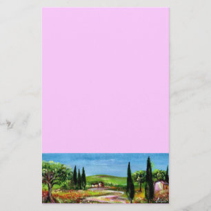 TOSCAANS LANDSCHAP 5 BRIEFPAPIER