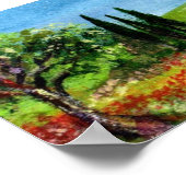 TOSCAANS LANDSCHAP 5 POSTER (Hoek)