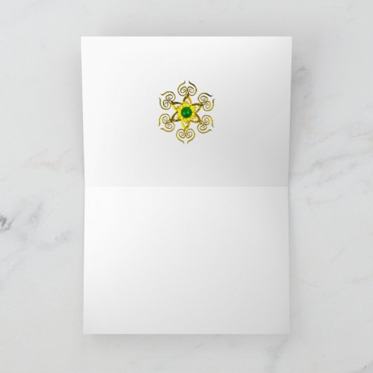 TOSCAANS LANDSCHAP MET GROENE HEUVELS KAART (Binnen)