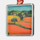 TOSCAANS LANDSCHAP METALEN ORNAMENT (Links)