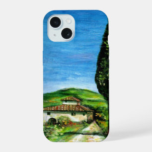 TOSCAANS LANDSCHAP / OUDE BOERDERIJ IN CHIANTI iPhone 15 CASE