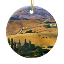 Toscaans platteland, Toscane, Italië, keramisch si