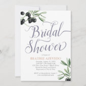 Toscaans Vrijgezellenfeest Italiaans Olijftak Rust Kaart (Voorkant)