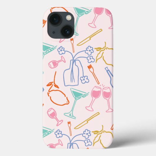 Toscaanse avond Case-Mate iPhone case (Achterkant)
