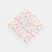 Toscaanse avond servet (Hoek)